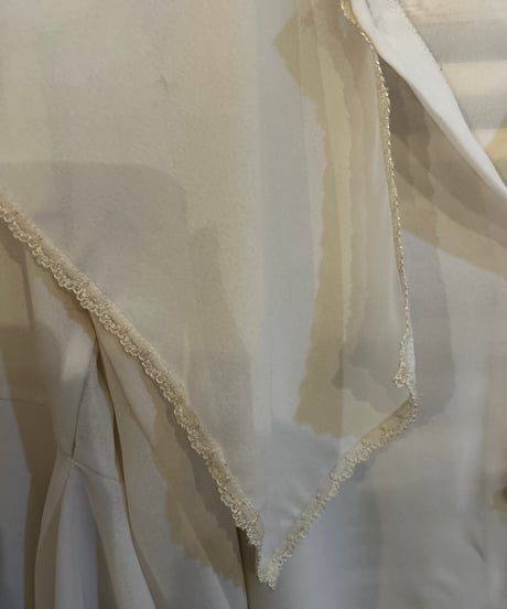 Ruffle V-Neck Blouse IV