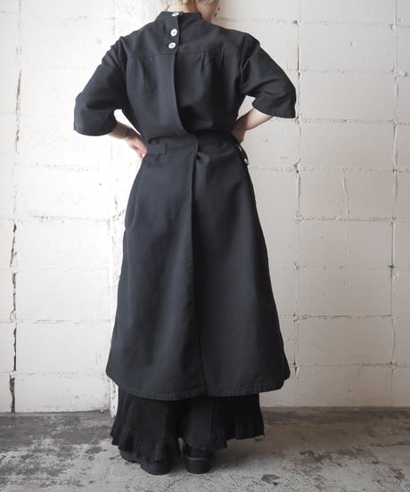 1960's Germany Medical Coat Dress BK