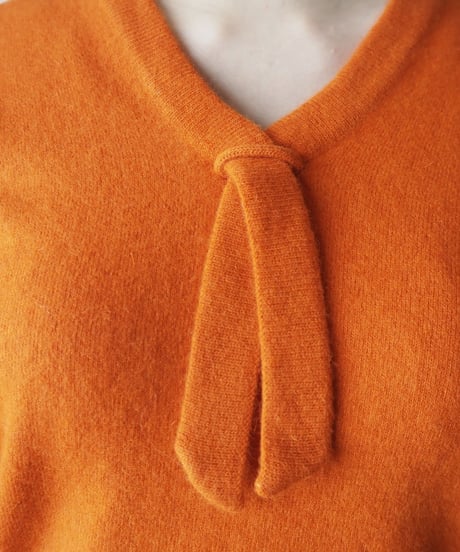 Boe Tie Angora Mix Knit OR
