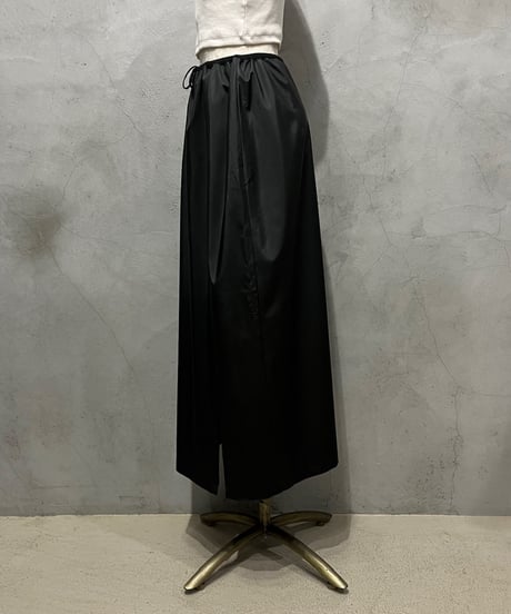 Slit Zip Design Tight Skirt BK