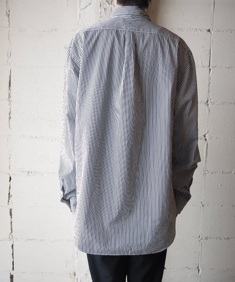 ORFEO MIX Frilled Shirt BKWH