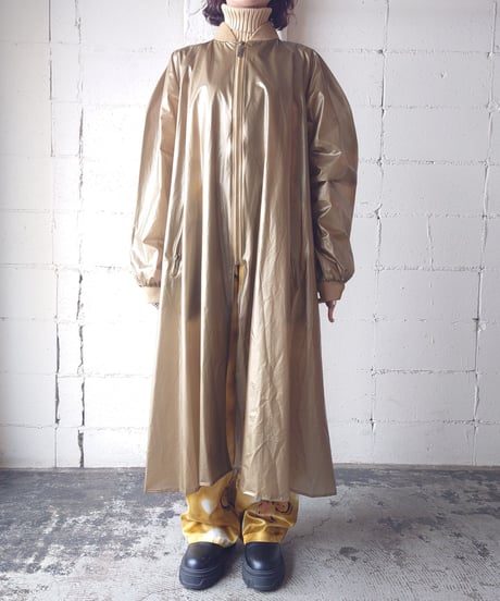 Zip Up Vinyl Coat GO