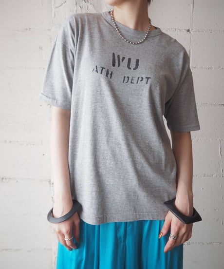 ~1980's Champion WU ATH DEPT Tee GR