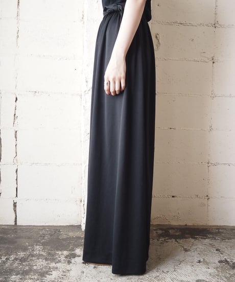 Reversible Stripe Wrap Skirt BKOR