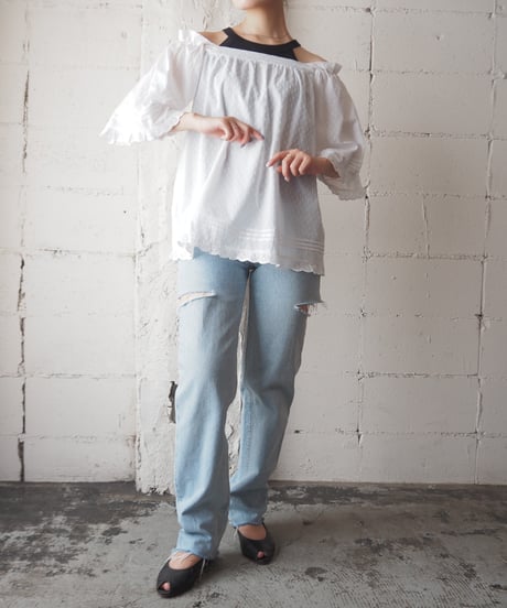 1970's Vintage Flared Sleeve Blouse WH
