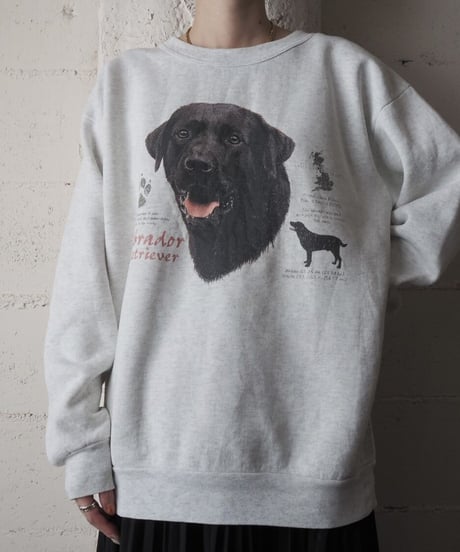 Dog Print Sweat LGR