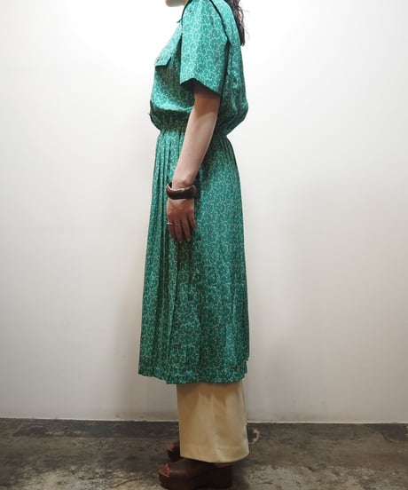 Leaf Pattern Dress GN