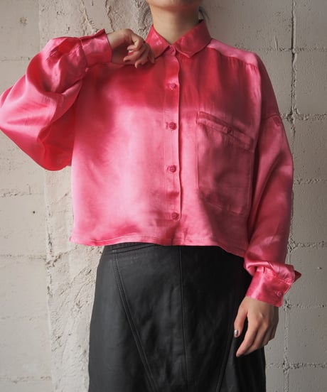Michel Satin Short Shirt PI