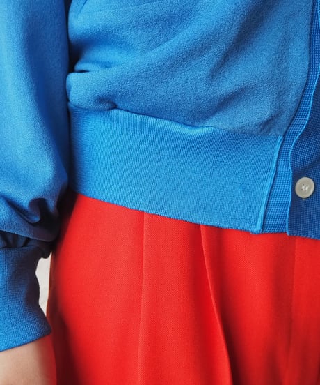 1970's V Neck Cardigan BL