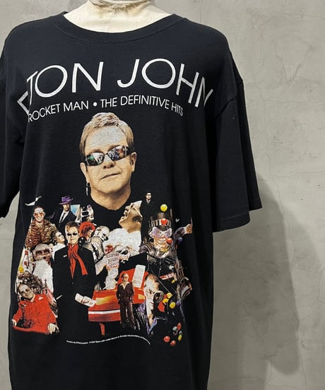 ELTON JOHN 2008 Tour Tee BK