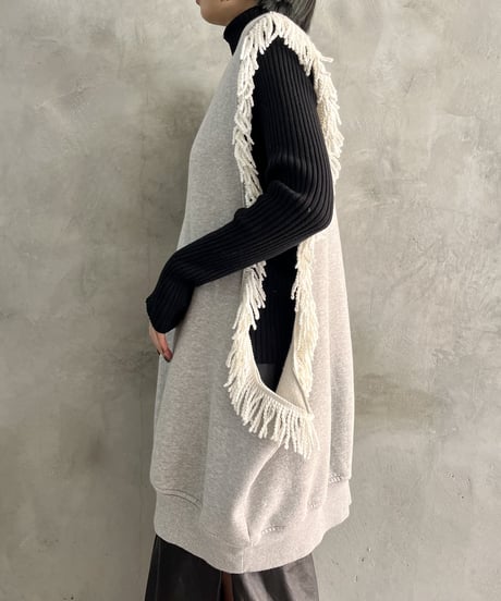 Orfeo Original Remake Fringe No Sleeve Sweat  GRWH
