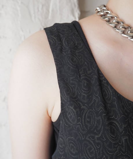Sleeveless Layered Dress BK