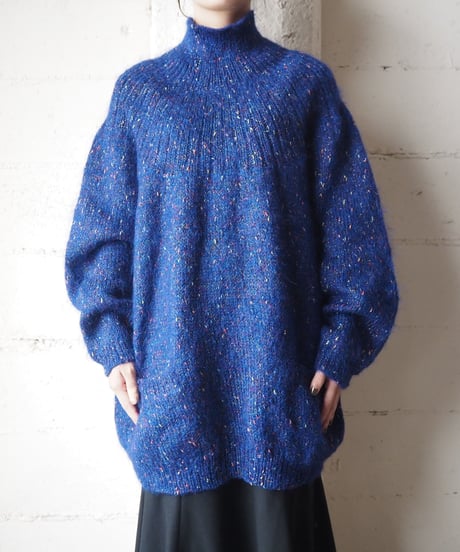 Drop Shoulder Glitter Knit BL
