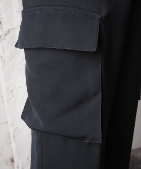 Drawstring Cargo Pants BK
