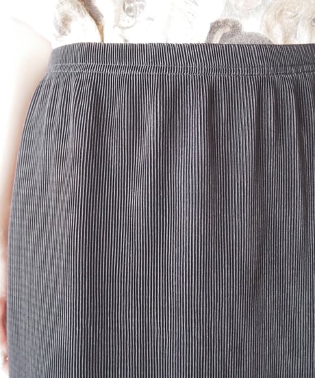 Pleated Easy Skirt BK