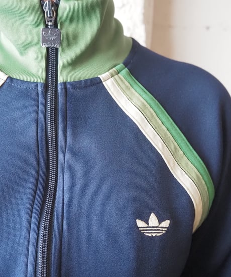 80's revival adidas Bicolor Track Jacket NV.GN