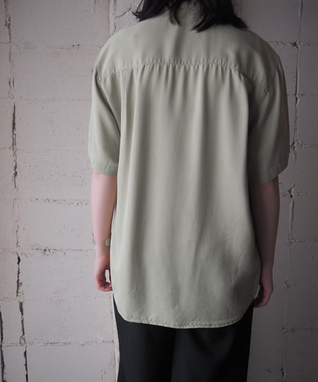 KAVU Open Collar Short Sleeve Shirt YGN