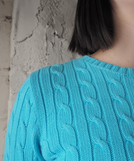 RALPH LAUREN SPORT Cable Knit LBL