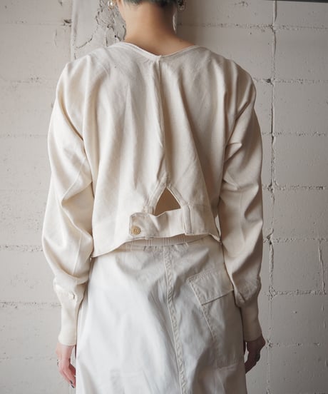 【Orfeo REMAKE】1950's France Military Underpants Cardigan IV