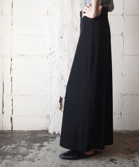 Spandex Semi Flane Skirt BK