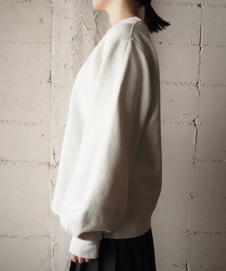 GANNI Side Slit Sweat WH