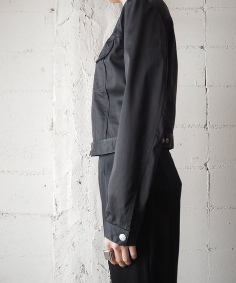 J&ANS DOLCE&GABBANA Satin Jacket BK