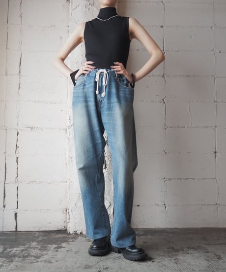 Ralph Lauren Drawstring Denim Pants BL