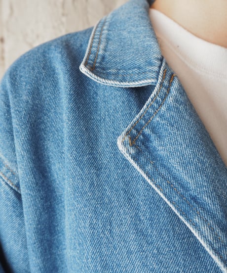 Denim Chester Coat LBL