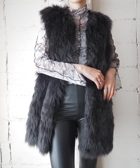 Ralph Lauren Fur Vest BK