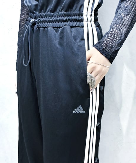 adidas N/S Side Snap Line Jumpsuit BK