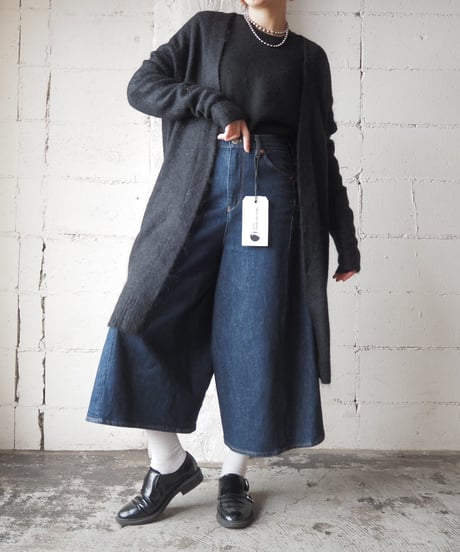 Acne Studios Mohair Mix Knit Robe BK