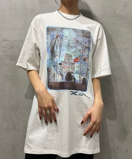 1990's Dead Stock USA Salvador Dali Tee　クリストファー・コロンブスによるアメリカ発見