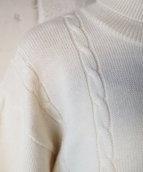Cable Turtle Neck Sweater IV