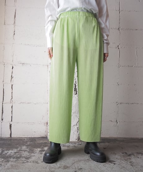 Pleated Wide Easy Pants YGN