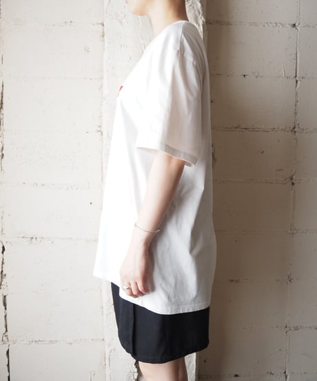 AMI PARIS Logo Embroidery Tee WH