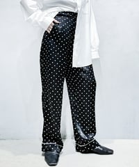 GANNI Polka Dot Pajama Pants BKWH