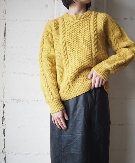 Color Fisherman Knit YE