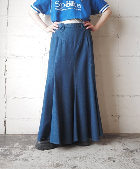 Denim Mermaid Skirt BL