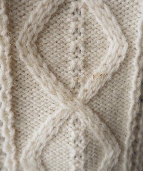 Crew Neck Fisherman Sweater IV