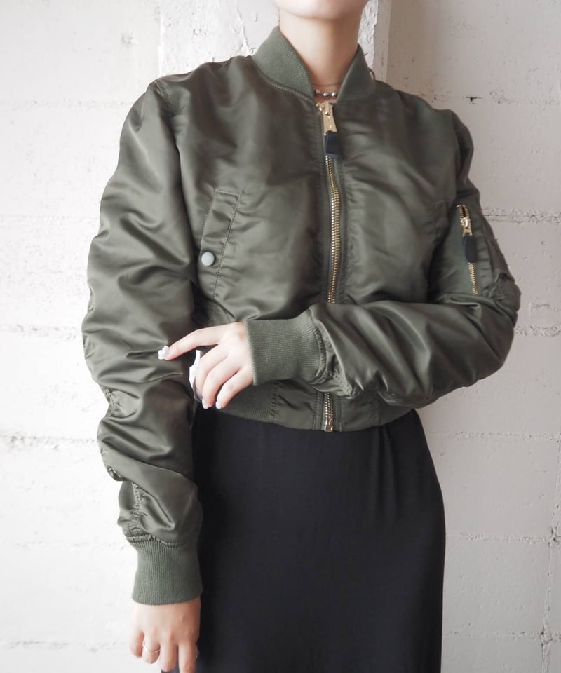 ジャケット・アウター KAIKO MA-1 Jacket KAIKO Forceless Jacket Nylon [BLACK] - Fresh Service
