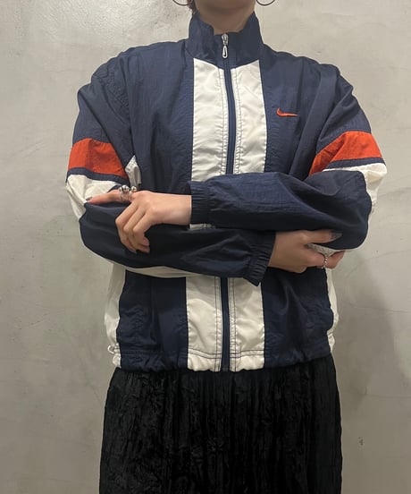 NIKE Tricolor Nylon Jacket NVWHOR
