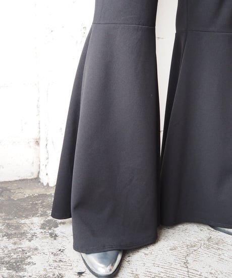 Supper Flared Easy Pants BK