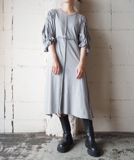 COMME des GARÇONS COMME des GARÇONS Gather Cutsewn Dress LGR