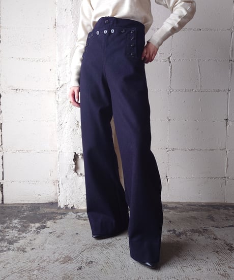 1970's US NAVY Wool Sailor Pants NV