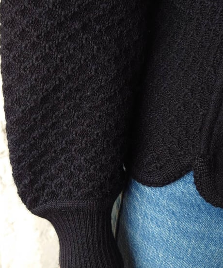 Tyrolean Knit Cardigan BK