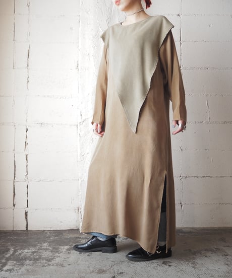 Front Layered Design Dress BE