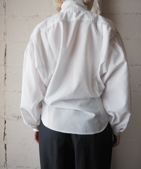 Stand Collar Shirt With Pockets WH