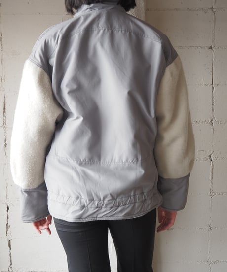 Nylon×Boa Stand Collar Jacket GRIV