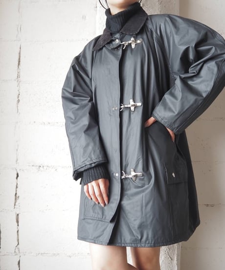 Corduroy Collar Fireman Jacket BK