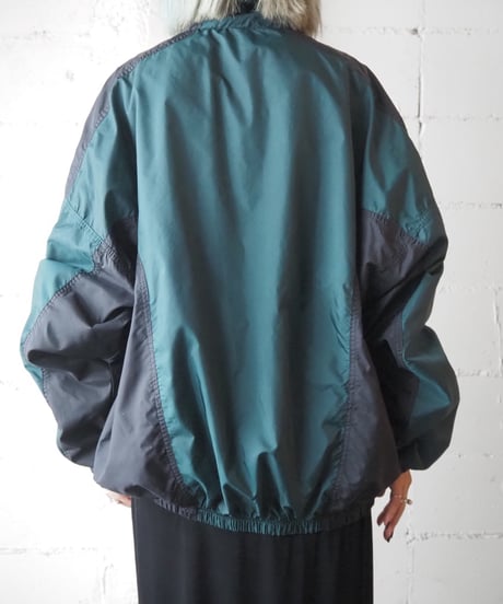 NIKE Bicolor Zip Up Jacket BK GN
